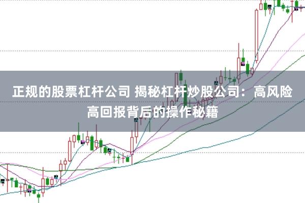 正规的股票杠杆公司 揭秘杠杆炒股公司：高风险高回报背后的操作秘籍