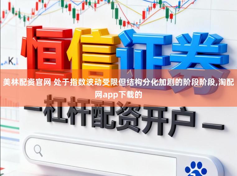美林配资官网 处于指数波动受限但结构分化加剧的阶段阶段，淘配网app下载的