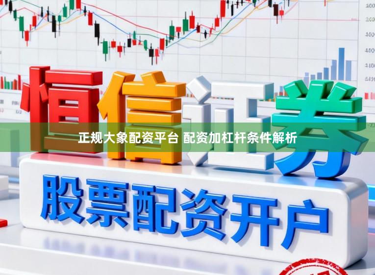 正规大象配资平台 配资加杠杆条件解析